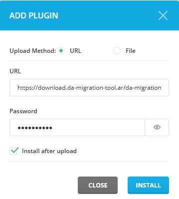 DA Migration Tool installation guide for DirectAdmin